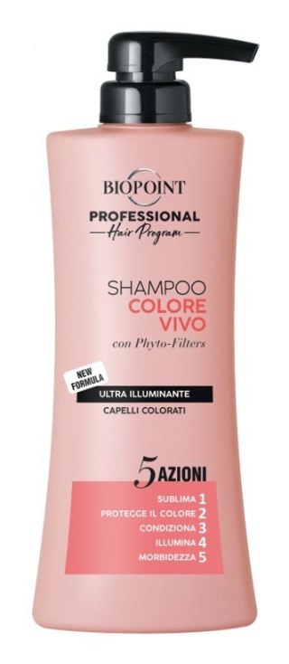 Biopoint Professional Hair Program szampon wzmacniający kolor do włosów farbowanych 400 ml