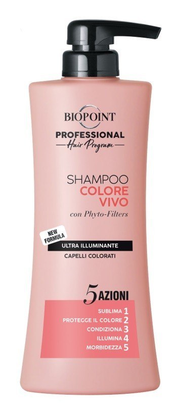 Biopoint Professional Hair Program szampon wzmacniający kolor do włosów farbowanych 400 ml