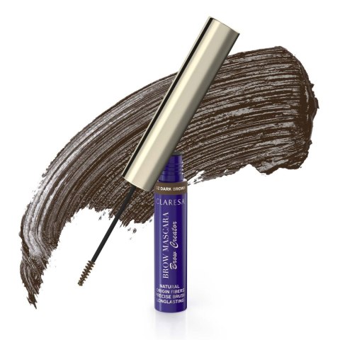 Claresa Tusz do Brwi Brow Creator 02 Dark Brown 6 g