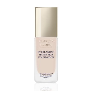 Claresa Podkład Matująco-Wygładzający Care All Day Everlasting Matte Skin Foundation 02 Light Beige 32 ml