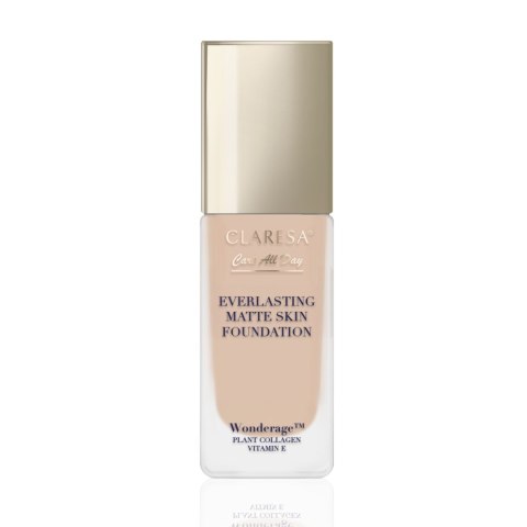 Claresa Podkład Matująco-Wygładzający Care All Day Everlasting Matte Skin Foundation 05 Sand 32 ml