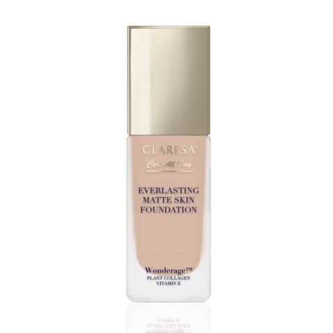 Claresa Podkład Matująco-Wygładzający Care All Day Everlasting Matte Skin Foundation 06 Natural Tan 32 ml