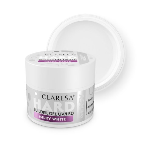 Claresa Hard&Easy żel budujący Milky White 45 g