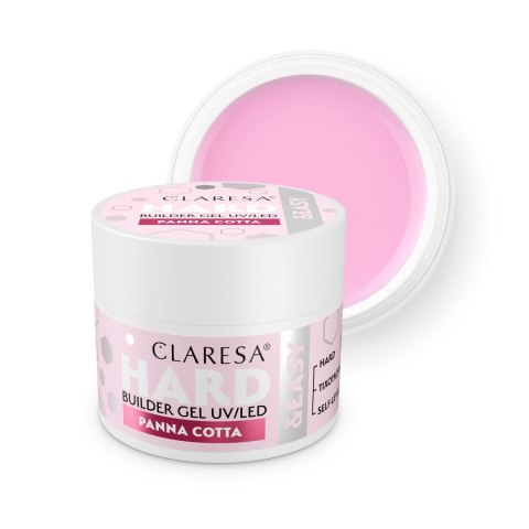 Claresa Hard&Easy żel budujący Panna Cotta 45 g