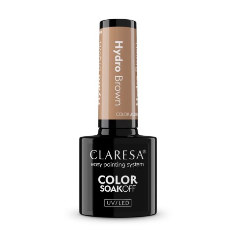 Claresa lakier hybrydowy Alchemy Hydro Brown 5 g