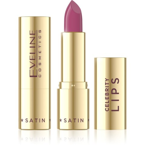 Eveline Celebrity Lips Kremowa Pomadka o Satynowym Wykończeniu nr 429