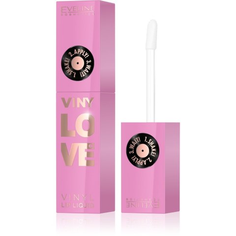 Eveline Vinylove Długotrwała Pomadka Płynna z Efektem Winylowym 02 Dusty 4 ml