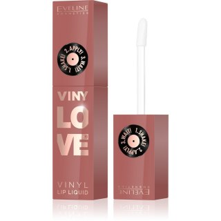 Eveline Vinylove Długotrwała Pomadka Płynna z Efektem Winylowym 04 Peach 4 ml