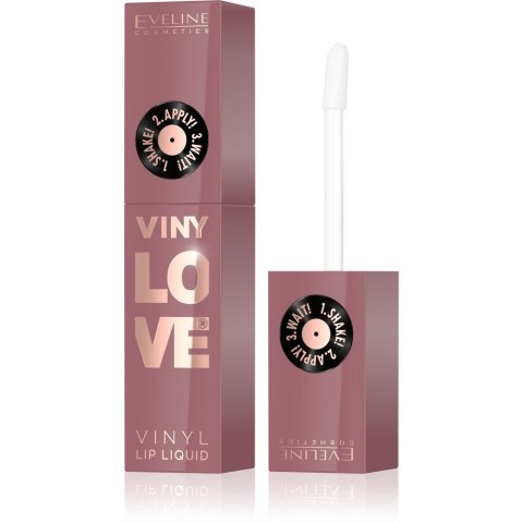 Eveline Vinylove Długotrwała Pomadka Płynna z Efektem Winylowym 06 Chillie 4 ml