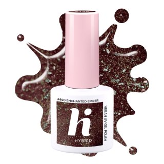 Hi Hybrid Frosted Fairytale lakier hybrydowy 490 Enchanted Ember 5 ml