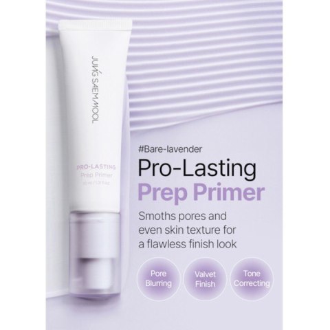 Jung Saem Mool Baza pod Makijaż Pro-Lasting Prep Primer Bare Lavender 30 ml