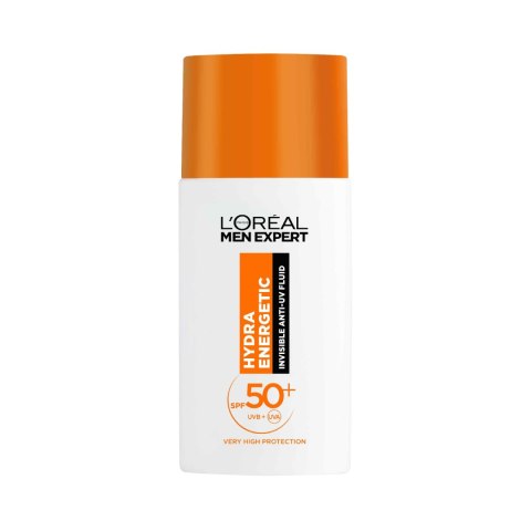 L'oreal Men Expert Hydra Energetic Energetyzujący Fluid do Twarzy Spf50+ 50 ml