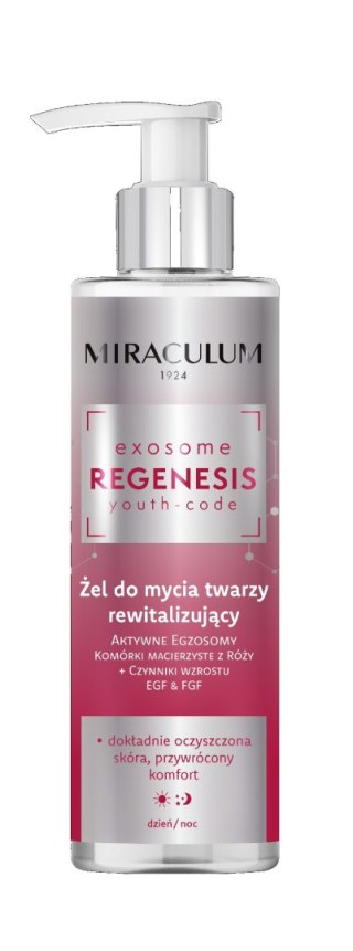 Miraculum Exosome Regenesis Youth-Code żel do mycia twarzy rewitalizujący 200 ml