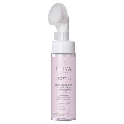 Miya mySOFTfoam łagodząca pianka do mycia twarzy z prebiotykami 150 ml