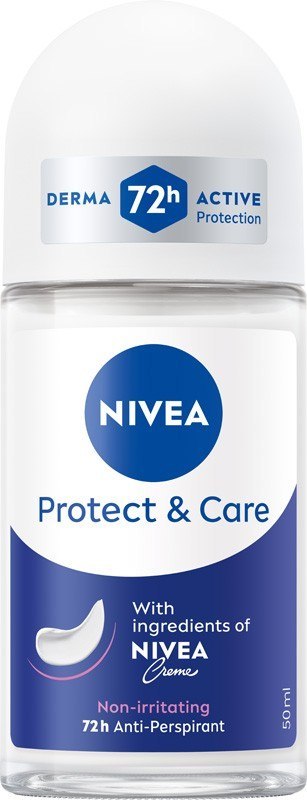 Nivea Deo Roll-on Protect & Care 85908 Antyperspirant dla Kobiet 50 ml