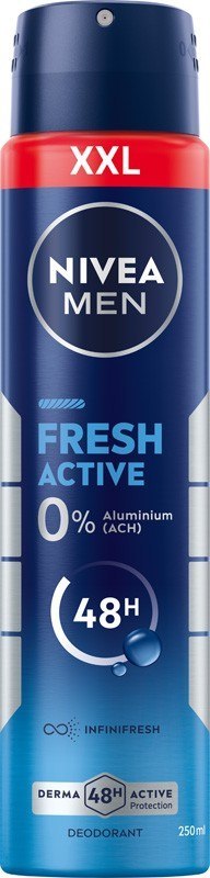 NIVEA MEN Fresh Active Dezodorant w Sprayu 250 ml