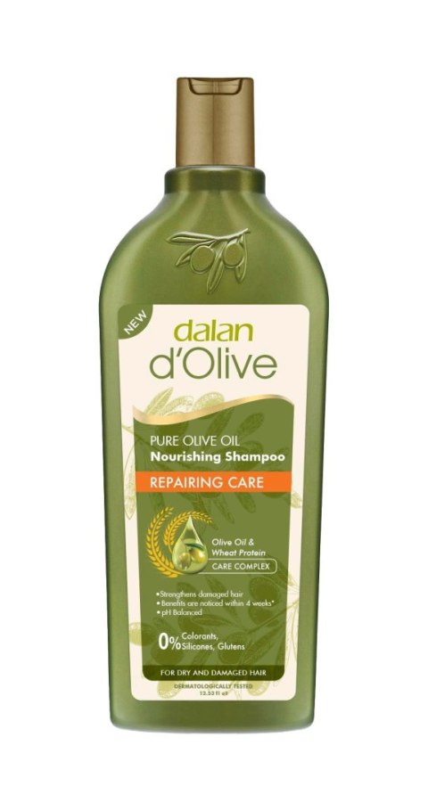 Dalan d`Olive szampon do włosów nawilżająco - regenerujący 400 ml