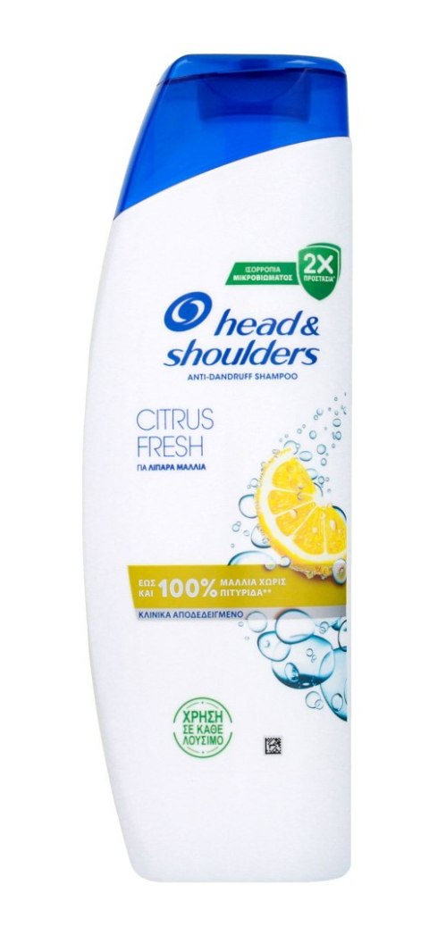 Head & Shoulders Citrus Fresh szampon przeciwłupieżowy z esencją cytrusową 330 ml