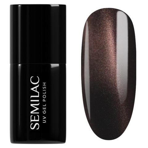 Semilac Inner Glow lakier hybrydowy 965 Chocolate Gloss 7 ml
