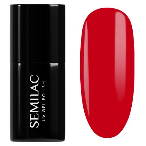 Semilac Red Obsession lakier hybrydowy Jelly Raspberry 7 ml