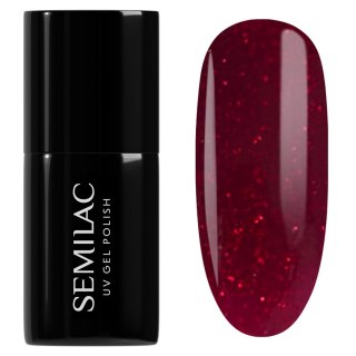 Semilac Winter Wonderland lakier hybrydowy 954 Silky Rouge 7 ml