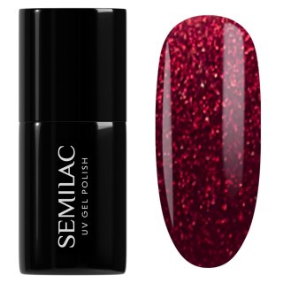 Semilac Winter Wonderland lakier hybrydowy 955 Holly Berry Red 7 ml
