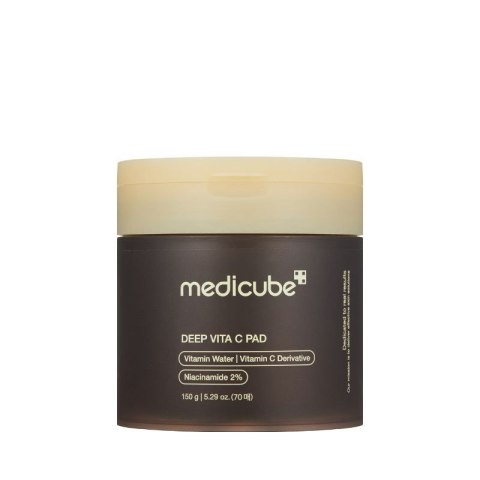 TOP KOREA MEDICUBE Deep Vita C Pad Płatki z tonerem 70 sztuk - 150g