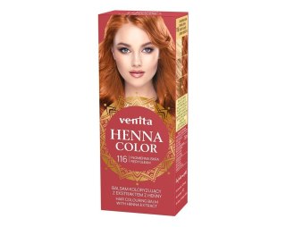Venita Henna Color balsam koloryzujący z ekstraktem z henny - 116 Płomienna Iskra