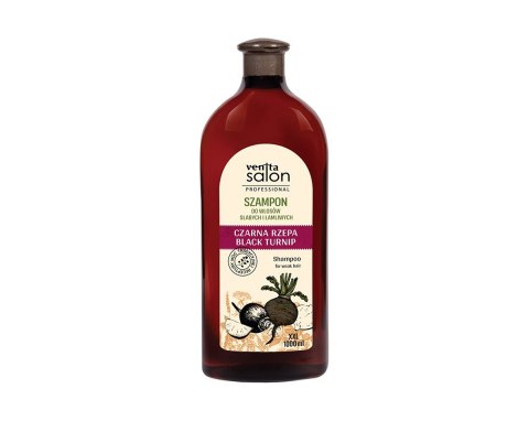 Venita Salon szampon do włosów z czarną rzepą 1000 ml
