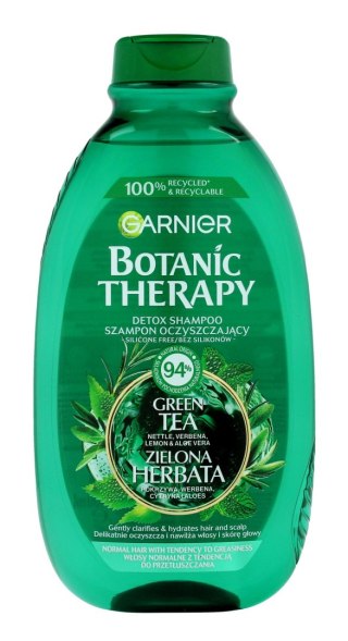 Garnier Botanic Therapy szampon oczyszczający Green Tea (zielona herbata) do włosów normalnych i przetłuszczających się 400 ml