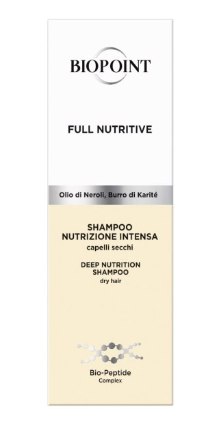 Biopoint Full Nutritive szampon do włosów intensywnie odżywiający 200 ml