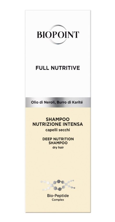 Biopoint Full Nutritive szampon do włosów intensywnie odżywiający 200 ml