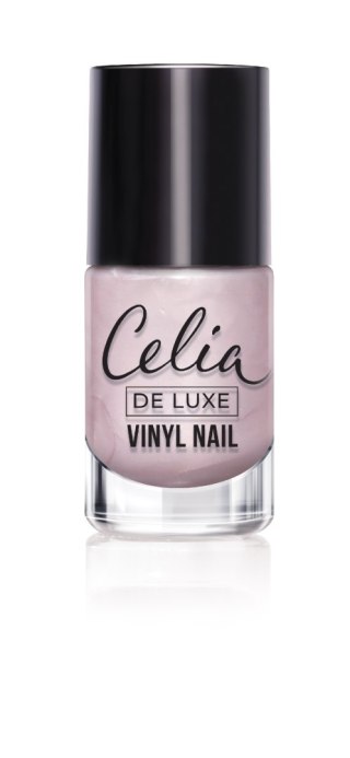 Celia De Luxe Vinyl Nail lakier winylowy do paznokci perłowy 703 10 ml