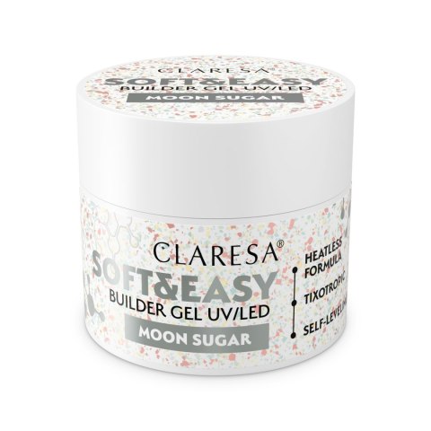 Claresa Soft&Easy żel budujący do paznokci Moon Sugar 12 g