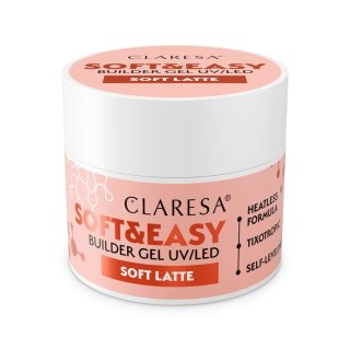 Claresa Soft&Easy żel budujący do paznokci Soft Latte 45 g