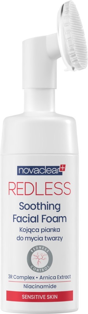 Novaclear Redless kojąca pianka do mycia twarzy 100 ml