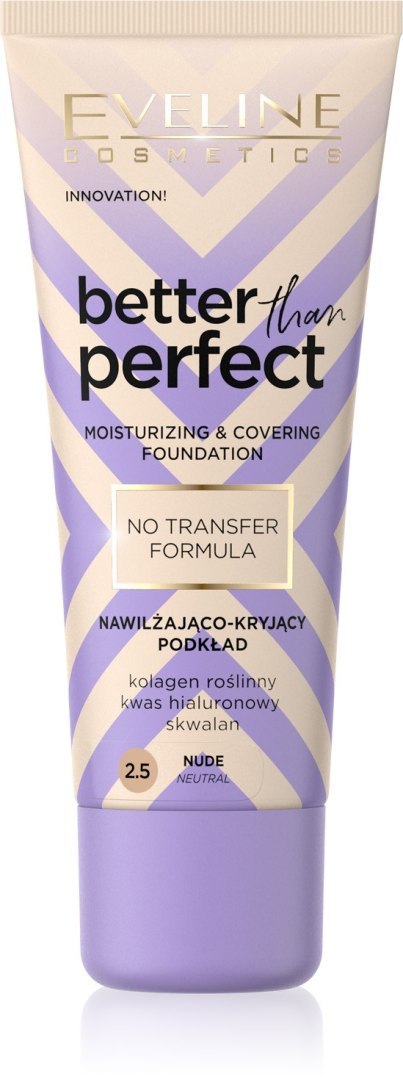 Eveline Cosmetics Nawilżająco-Kryjący Podkład Better Than Perfect 2.5 Nude