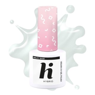 Hi Hybrid Pastel Base baza do lakieru hybrydowego Milky 5 ml