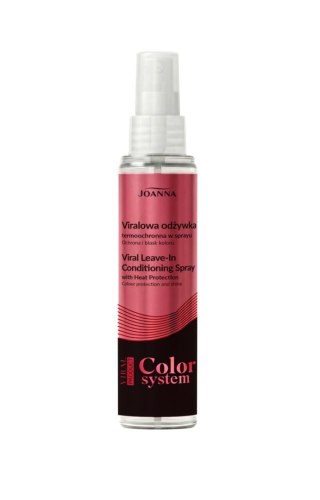 Joanna Color System Viralowa odżywka termoochronna w sprayu do włosów farbowanych 150 ml