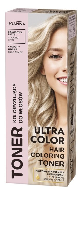 Joanna Ultra Color toner do włosów Coconut latte 100 g