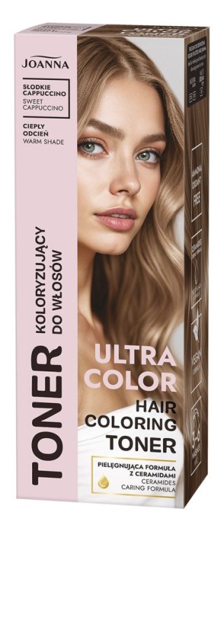 Joanna Ultra Color toner do włosów Sweet cappuccino 100 g