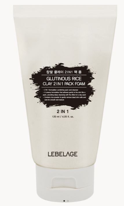 Lebelage pianka-Maseczka d/twarzy GLUTINOUS 120 ml