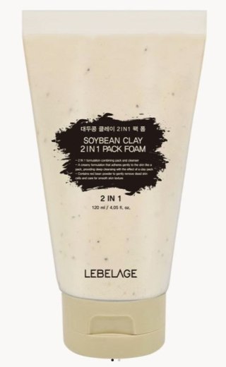 Lebelage pianka-Maseczka d/twarzy SOYBEAN 120 ml