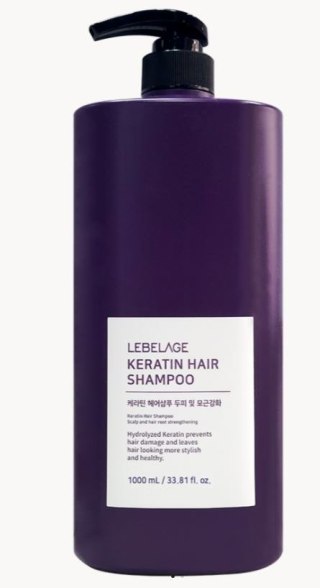 Lebelage szampon do włosów Keratin 1000 ml