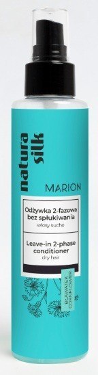 Marion Natura Silk odżywka 2-fazowa bez spłukiwania włosy suche Bławatek 150 ml