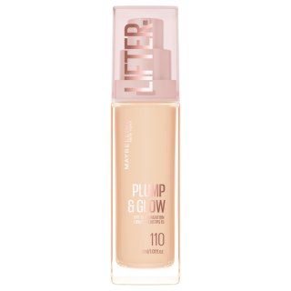 Maybelline Plump&glow Podkład Rozświetlający SPF 15 nr 110 30 ml