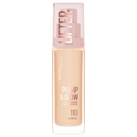 Maybelline Plump&glow Podkład Rozświetlający SPF 15 nr 110 30 ml
