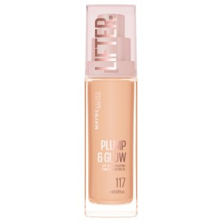 Maybelline Plump&glow Podkład Rozświetlający SPF 15 nr 117 30 ml
