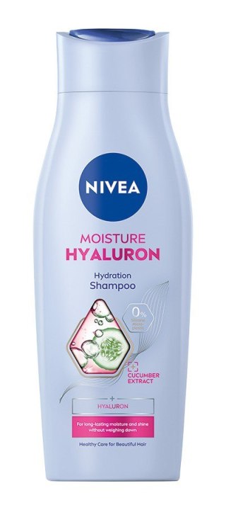 Nivea szampon nawilżający Moisture Hyualuron 400 ml