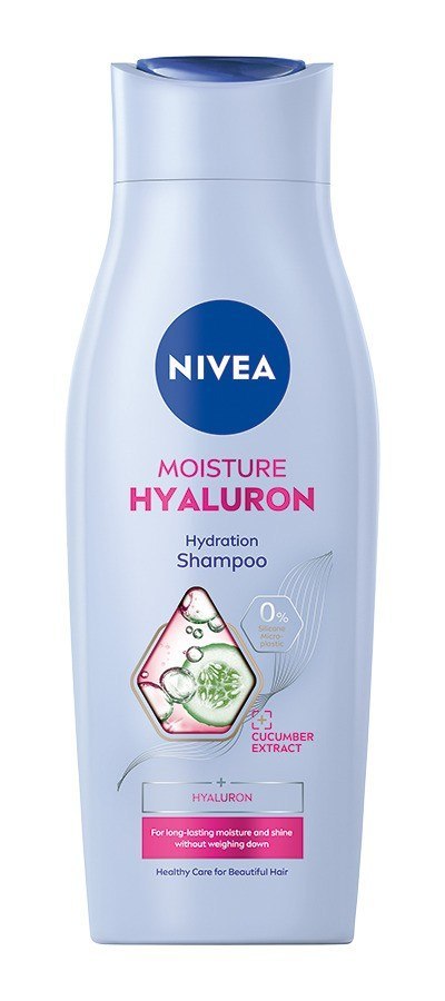 Nivea szampon nawilżający Moisture Hyualuron 400 ml